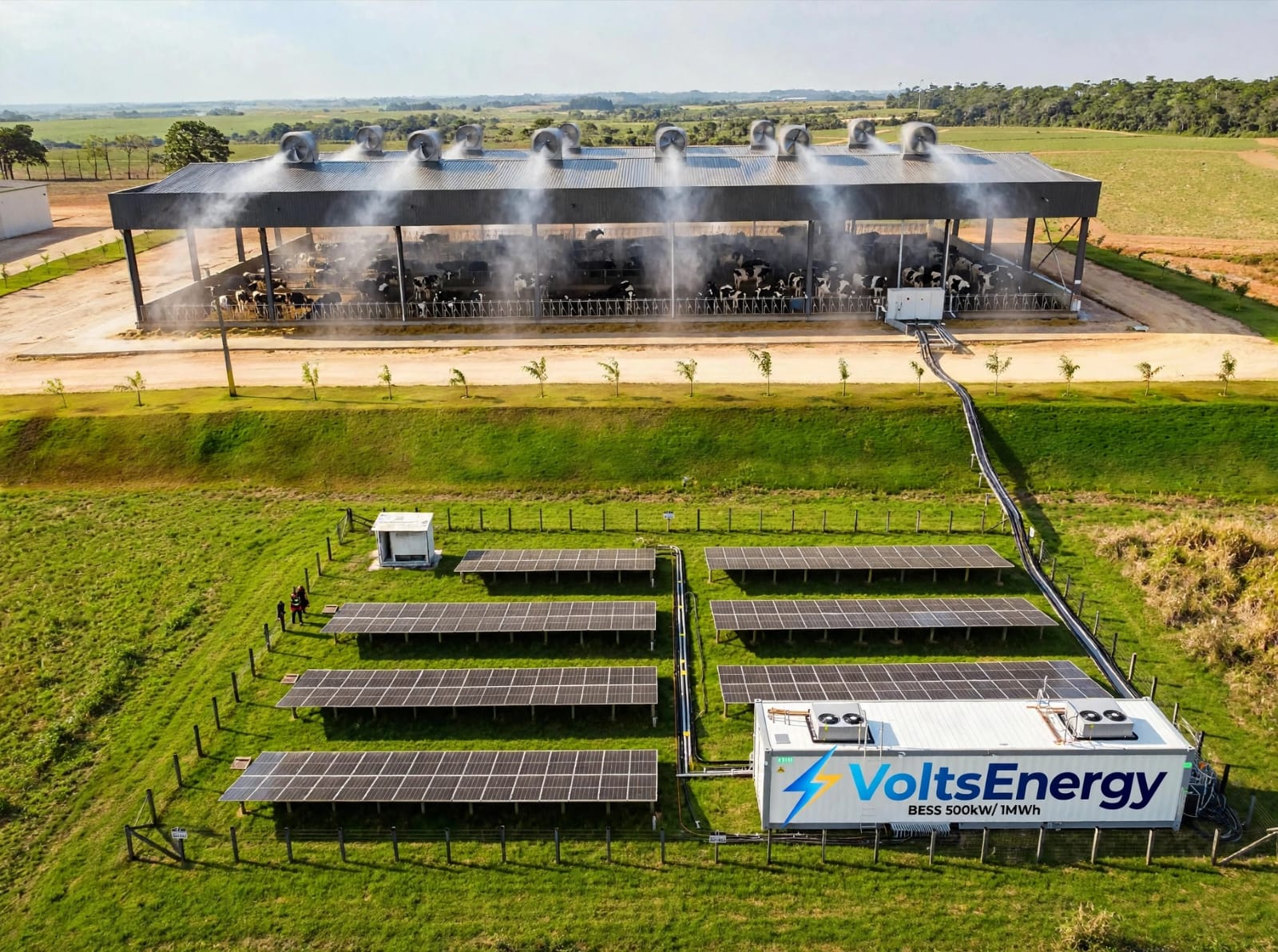 Sistema BESS Volts Energy