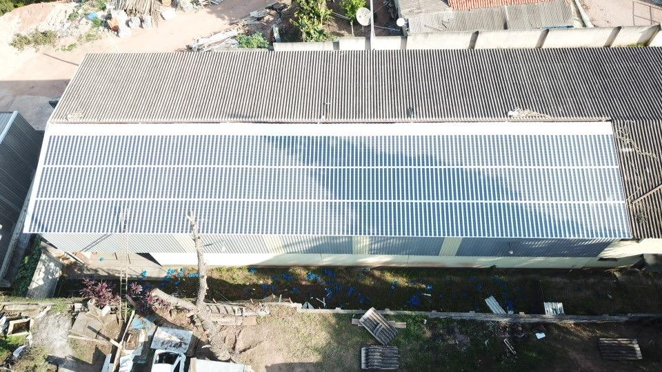 Instalação de energia solar
