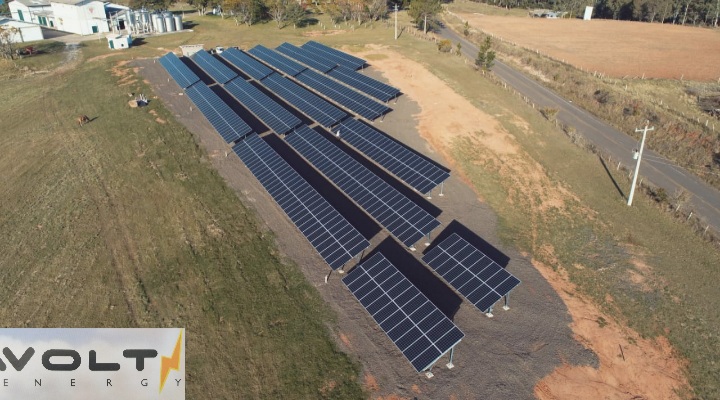 Instalação de energia solar