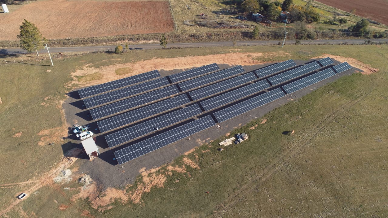 Instalação de energia solar