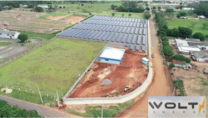Instalação de energia solar